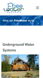 Mobile Screenshot of freewatersystems.com